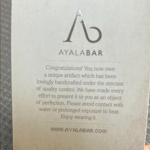 Ayala Bar Black and Silver Statement Earrings - Picture 7 of 7